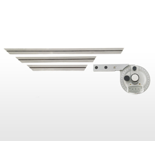 Mercekli 0-360° x 5'Grad 4 Ayaklı [150/200/300 mm ve Vidalı Ayar Çubuğu